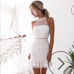 Born to Be Chic - Vicky Dress White